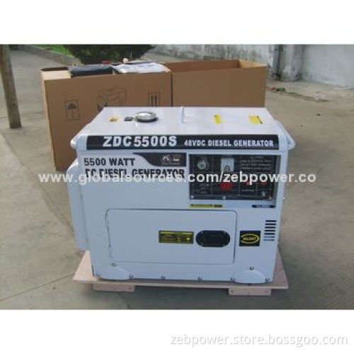 5KW Silent Type BTS Diesel DC Generators